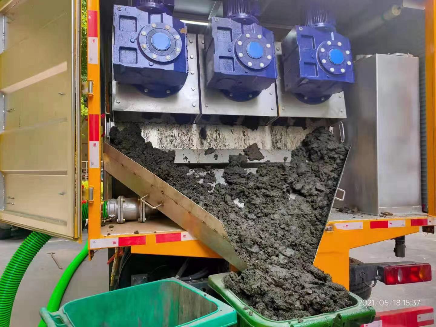 合作化粪池清掏城市维护站-泥浆净化干湿分离处理